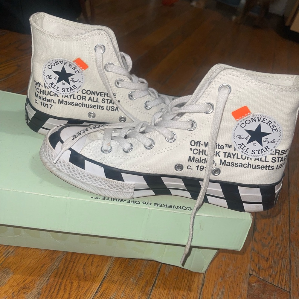 Off-White x Chuck 70 'White' Size 7W